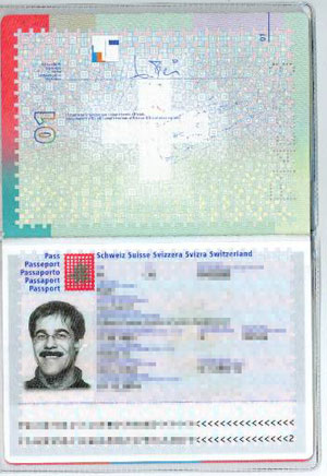 scanned passport