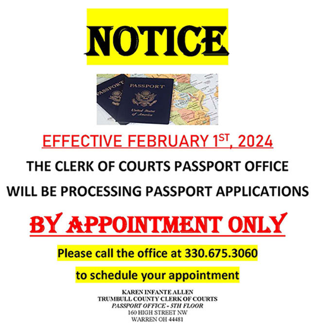 schedule passport appt