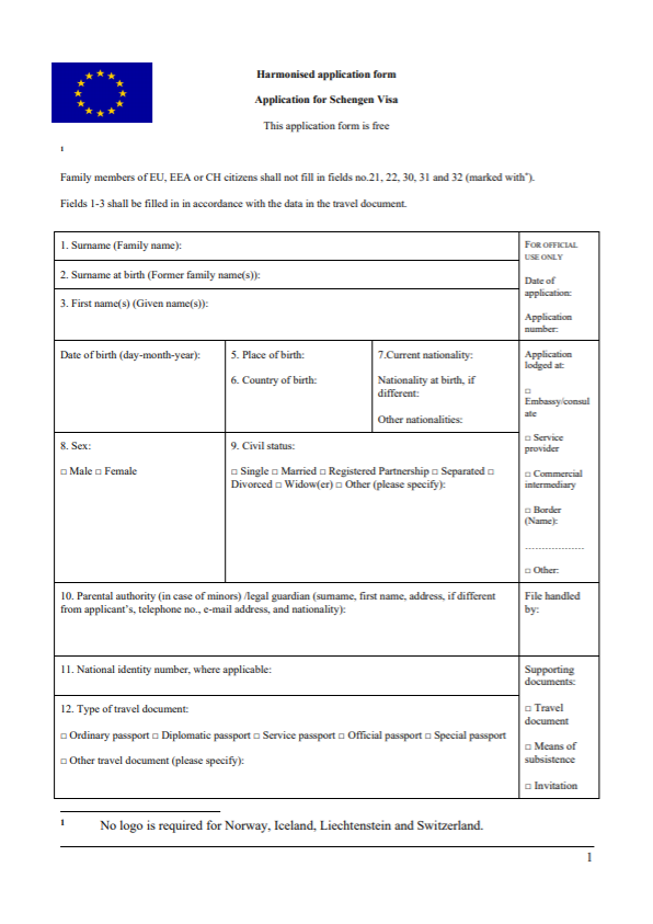 schengen passport requirements