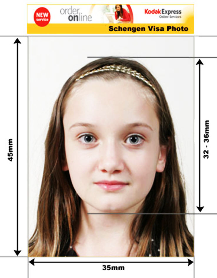 schengen visa passport photo