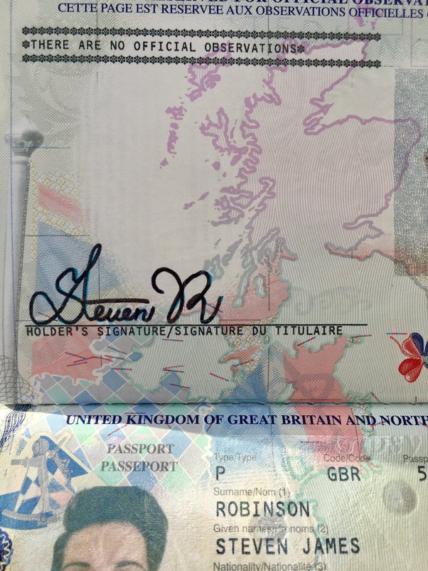 signature passport