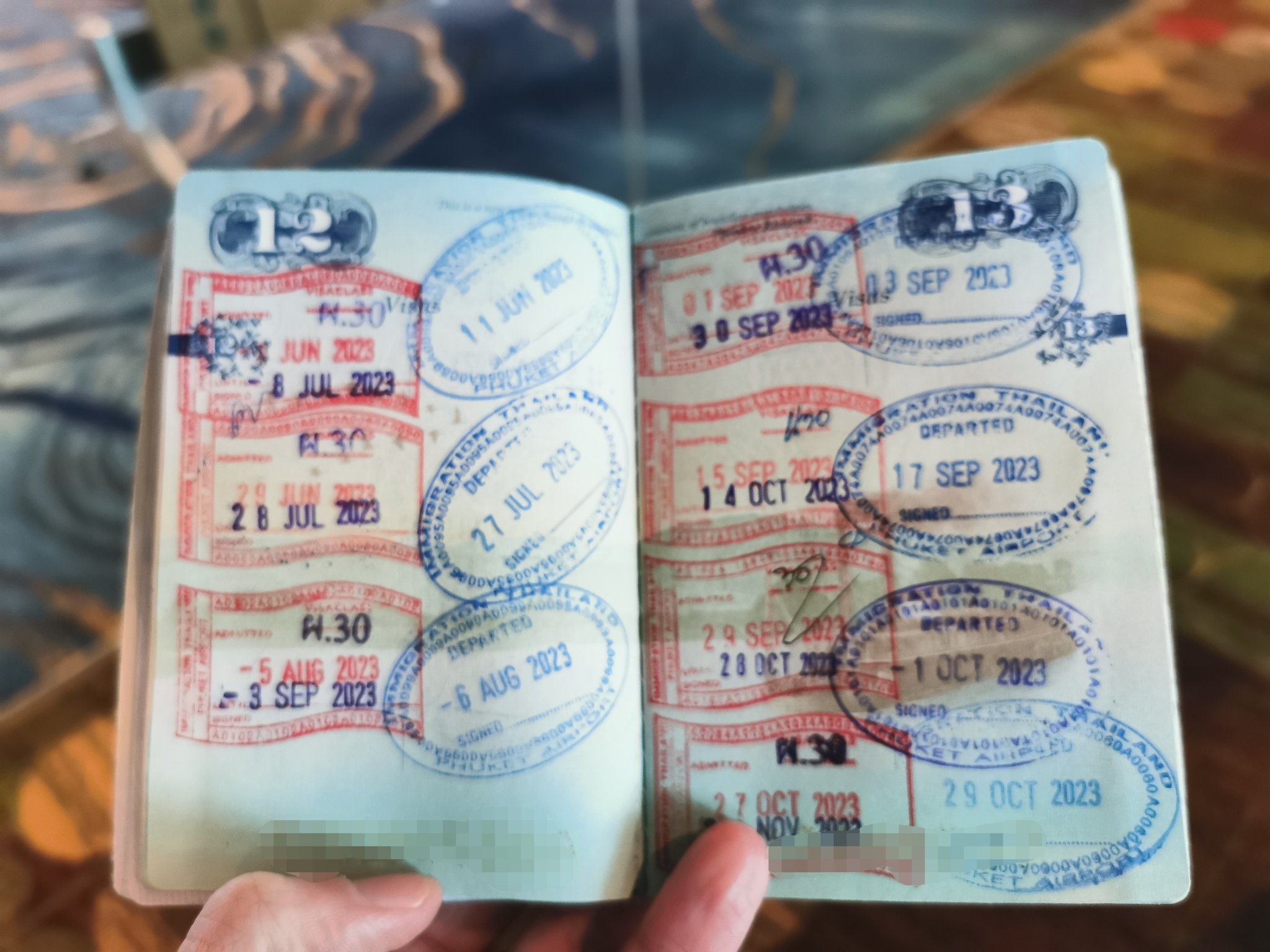 singapore passport stamp