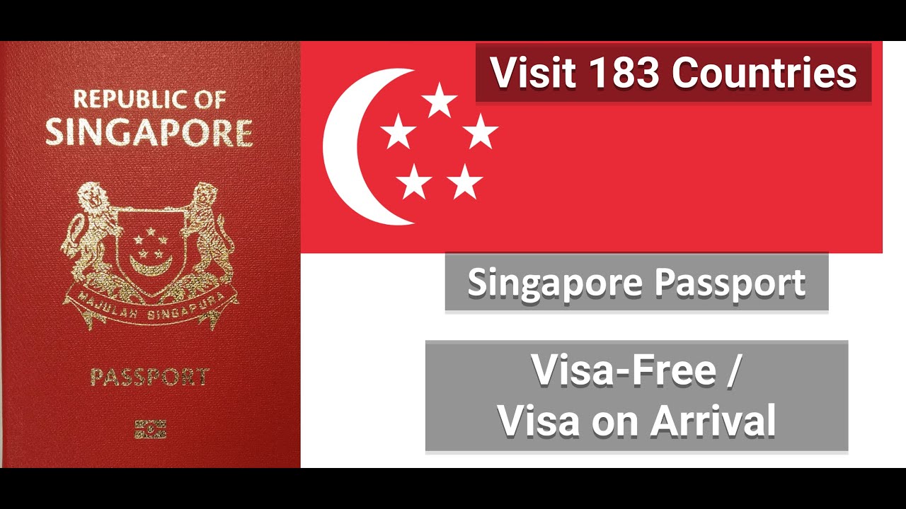 singapore passport visa free countries