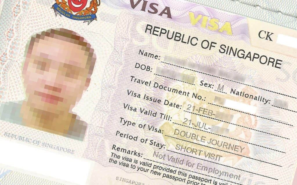 singapore visa for indian passport