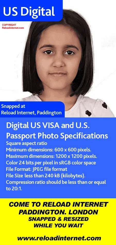 size of passport photo for us visa