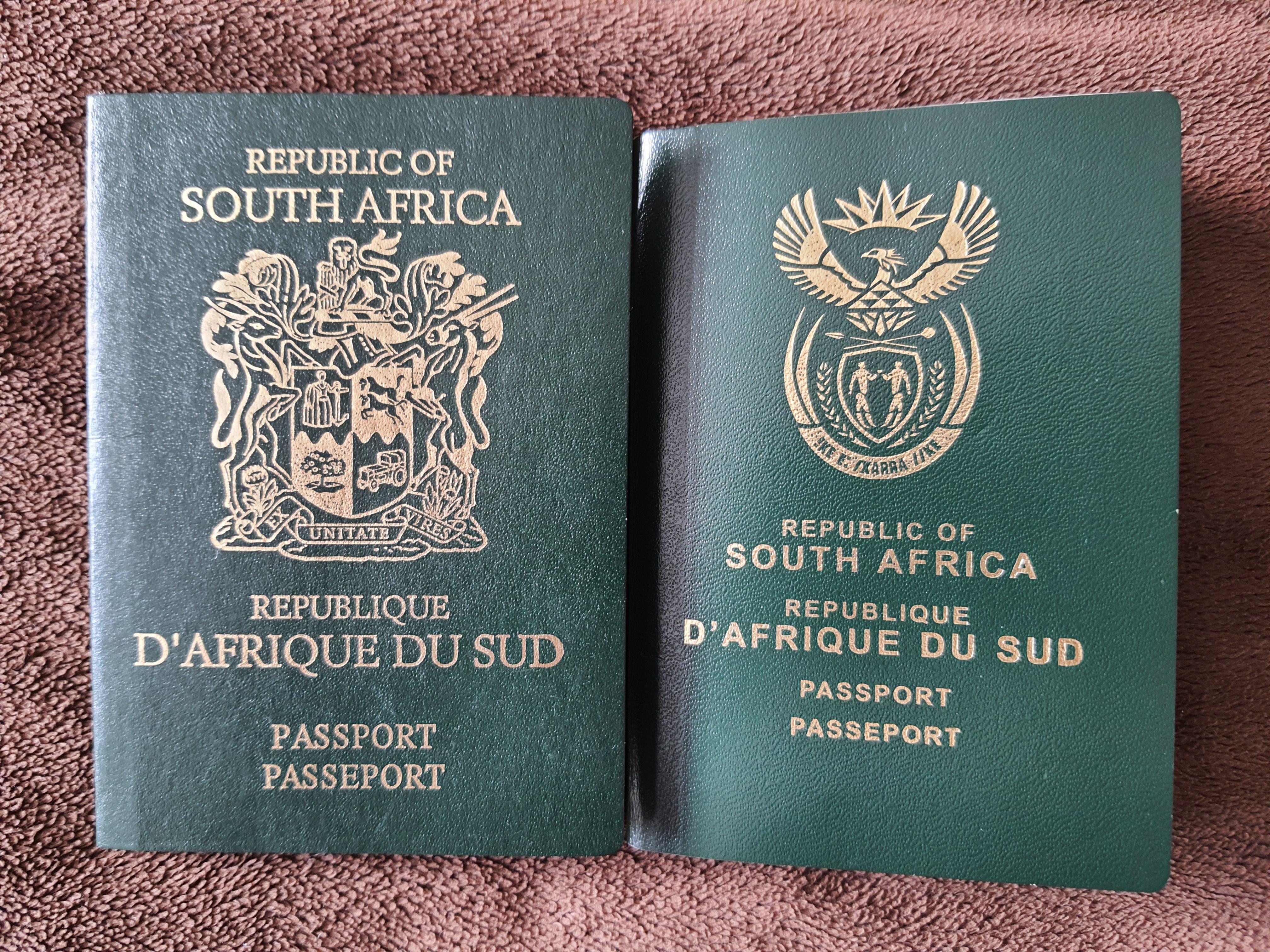 south africa passport requirements