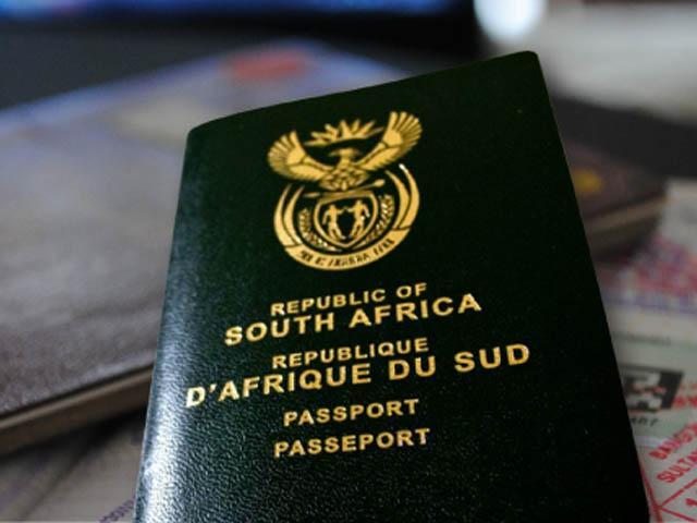 south african passport