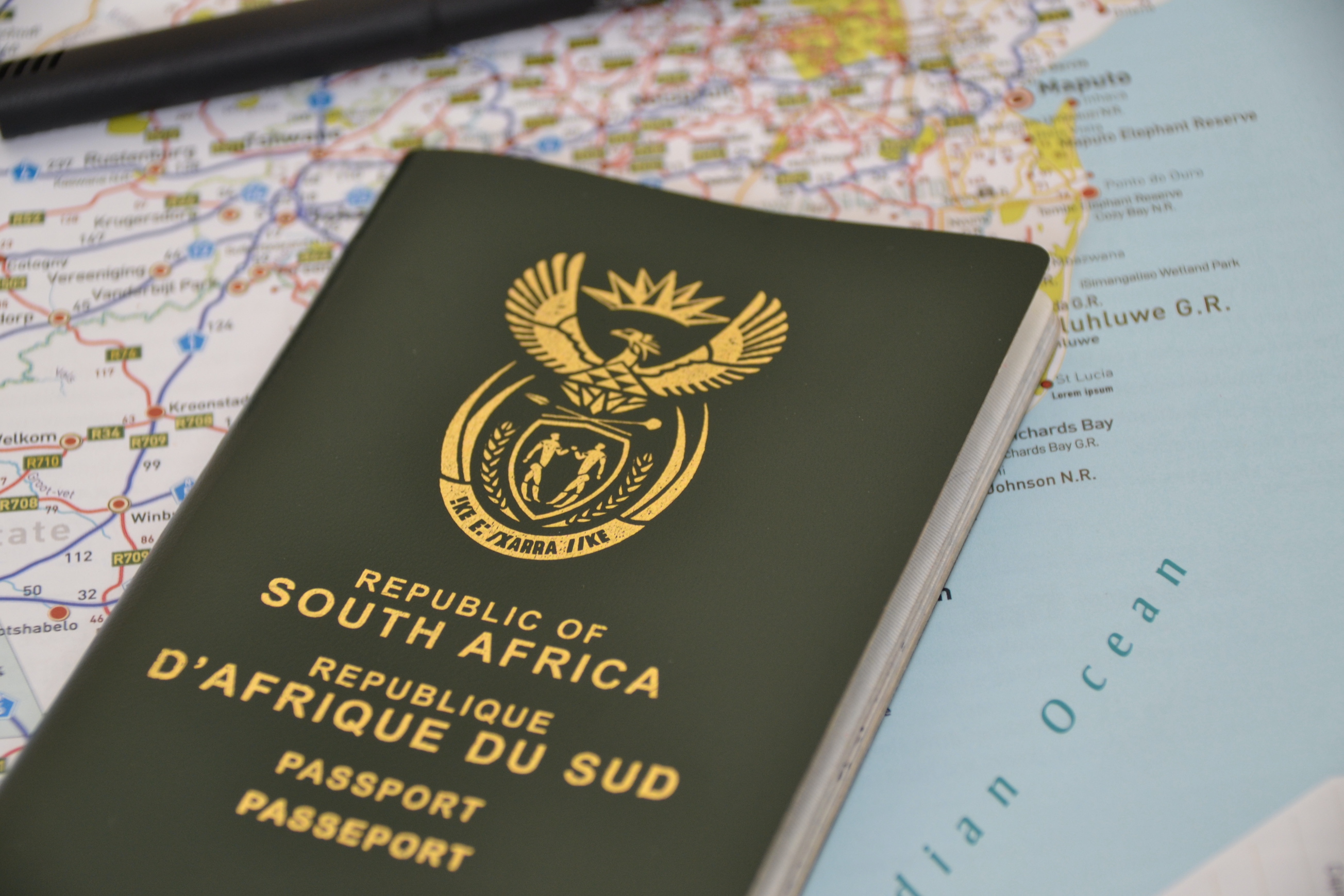 south african passport