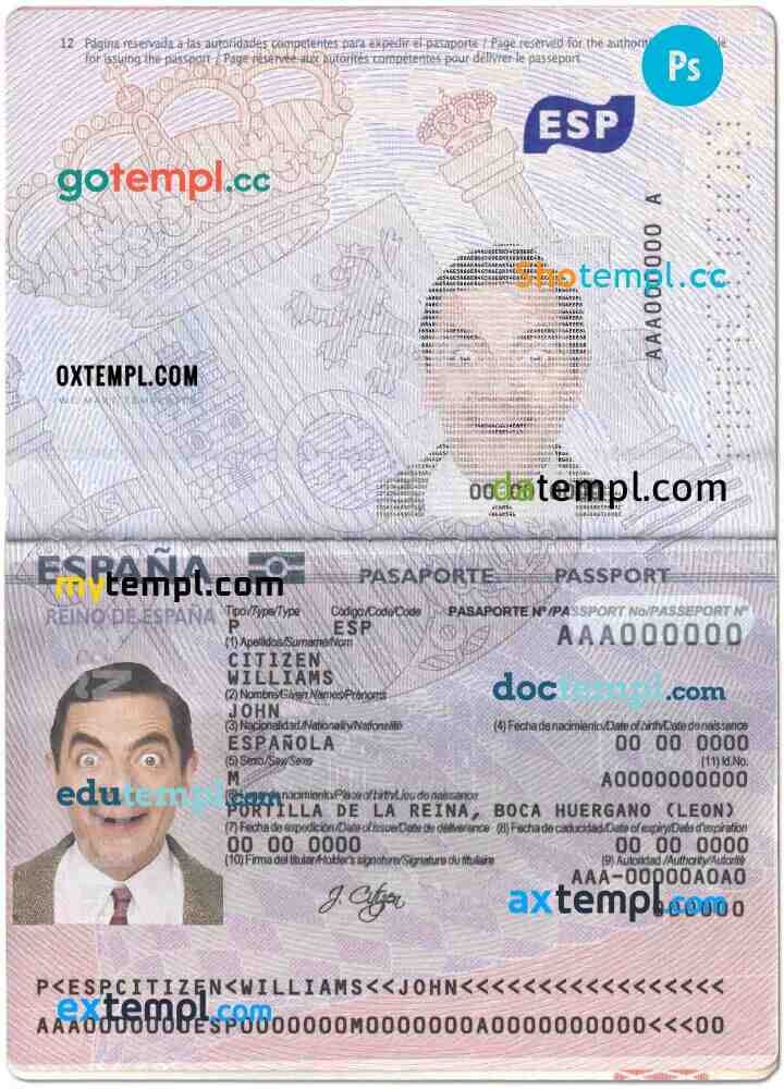 spanish passport