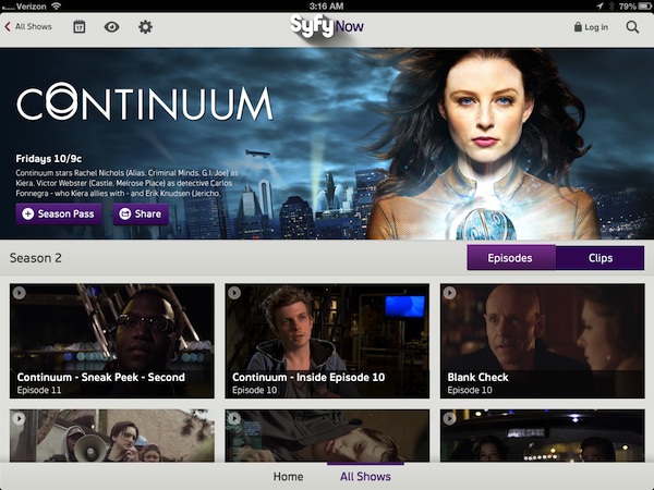 syfy schedule tv passport