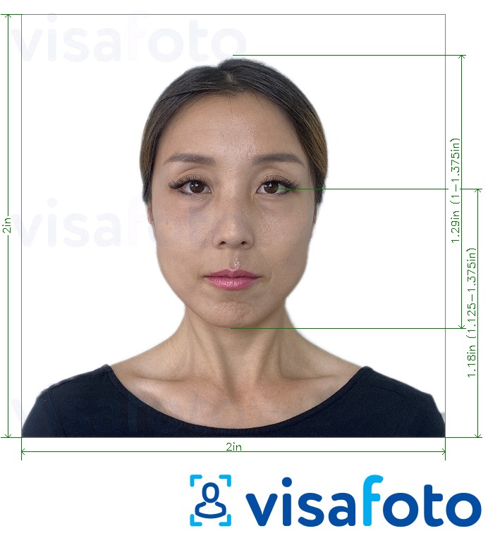 taiwan passport photo size