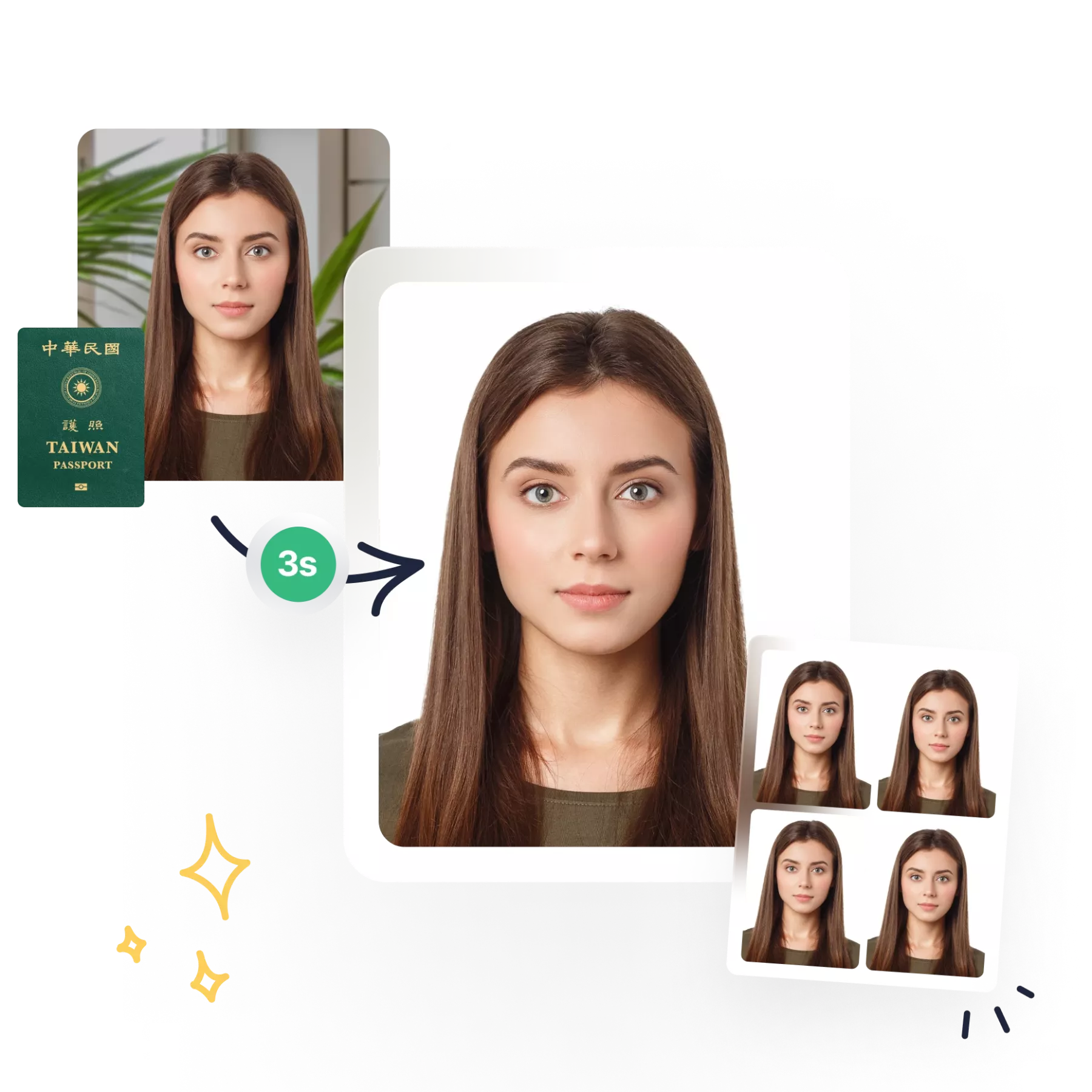 taiwan passport photo spec