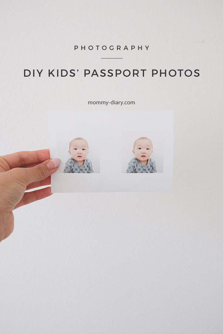 take a passport photo at home