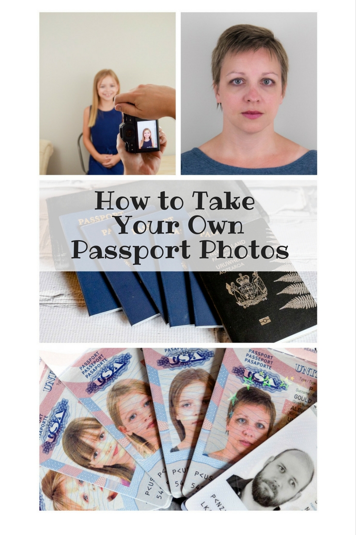 take own passport photo