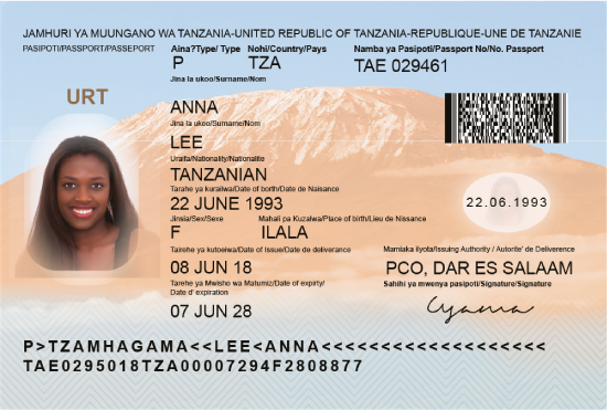 tanzania passport