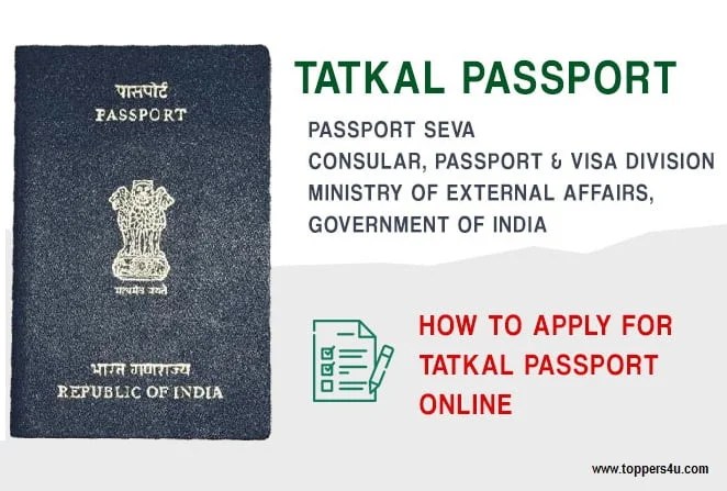 tatkal passport india