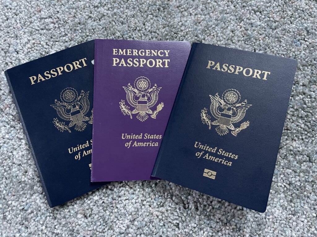 temporary passport usa