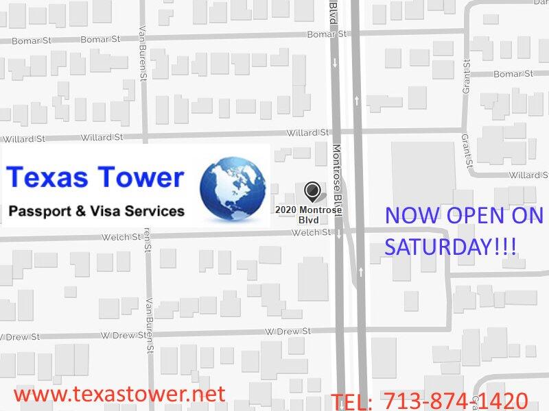 texas tower passport & visa services