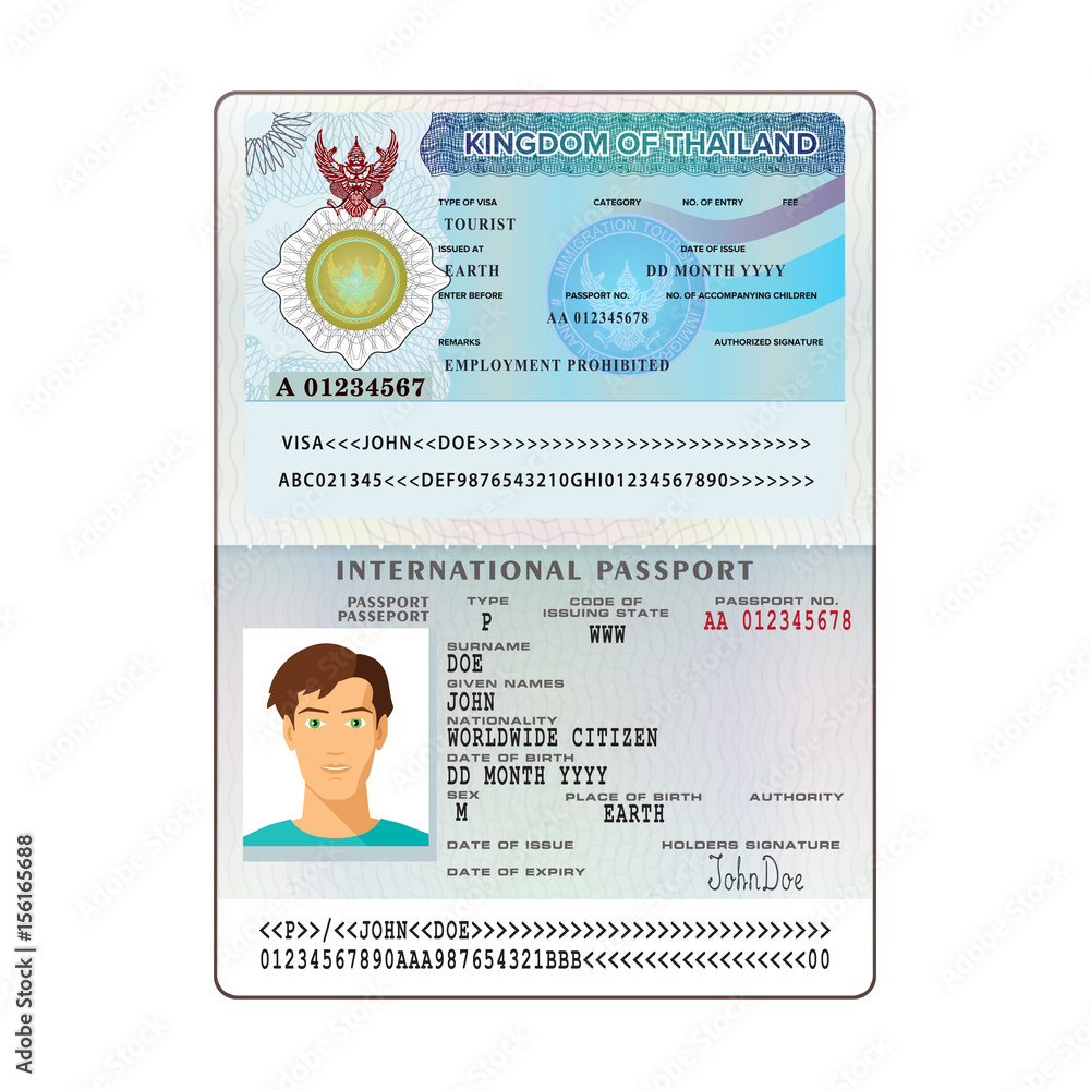 thai passport free visa