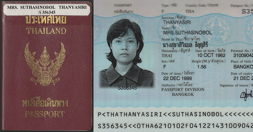 thai passport in thailand
