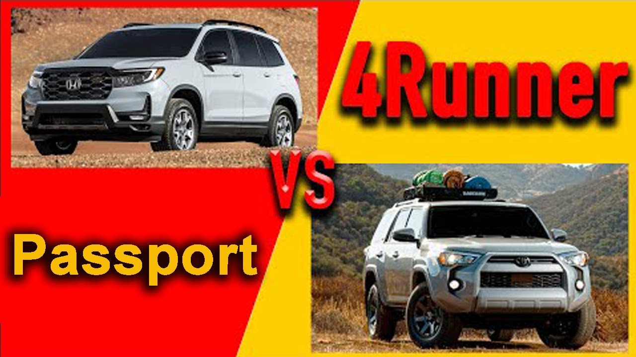 toyota 4runner vs honda passport