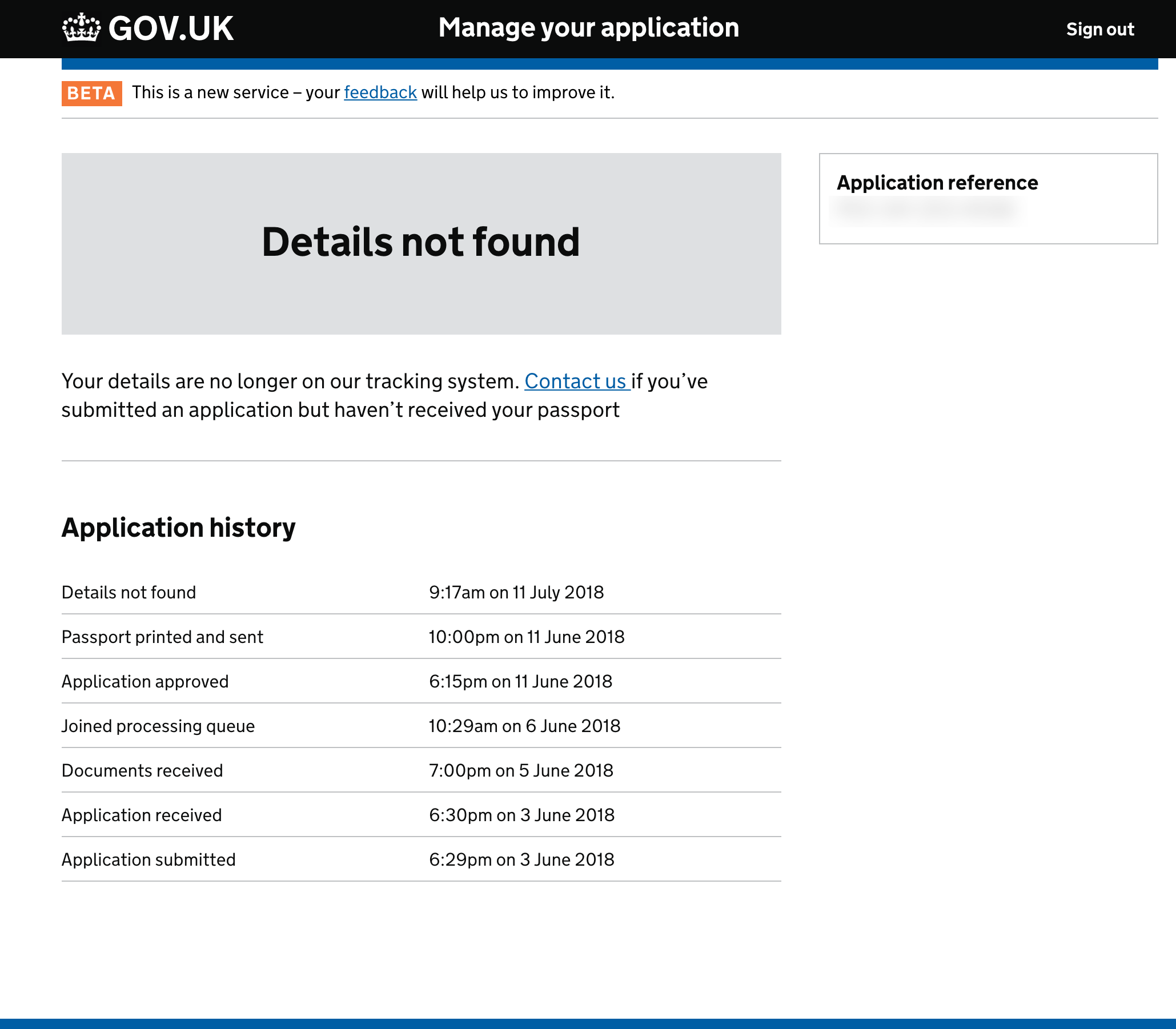 track a passport status