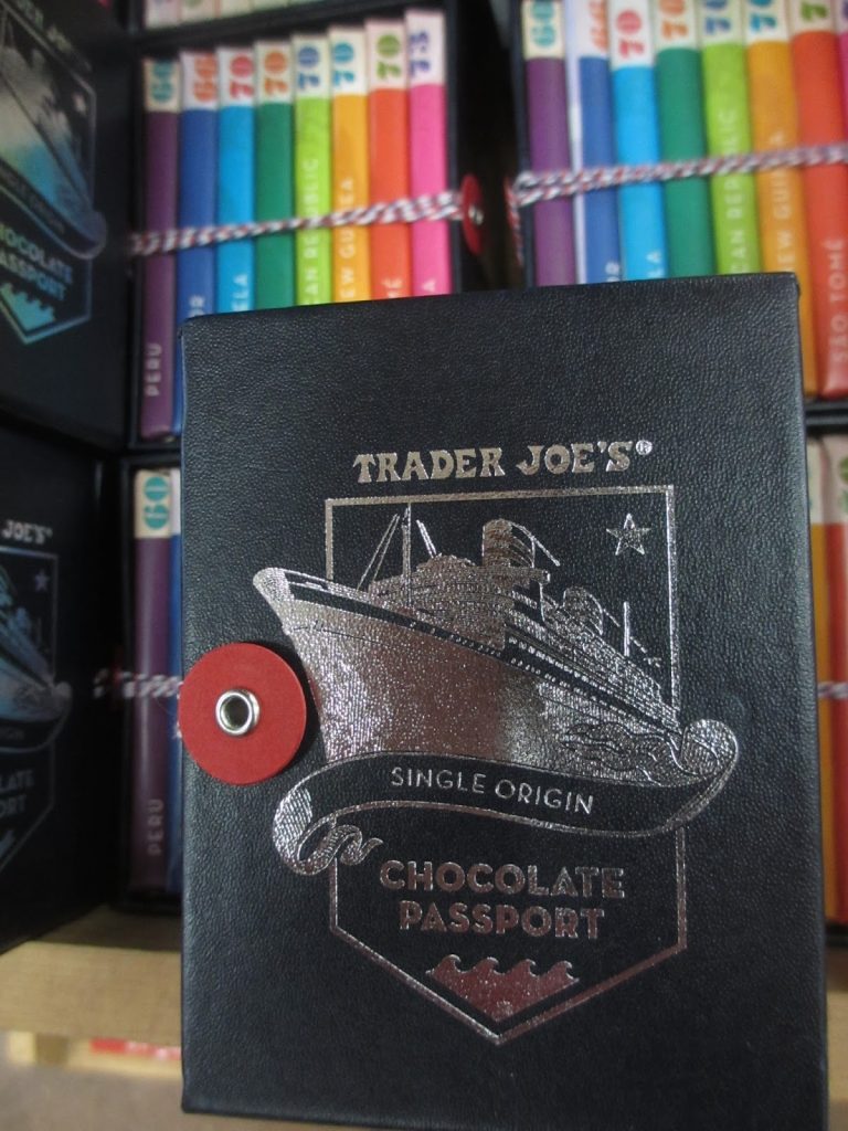 Trader Joes Chocolate Passport - Scannable Passports Maker- Passports