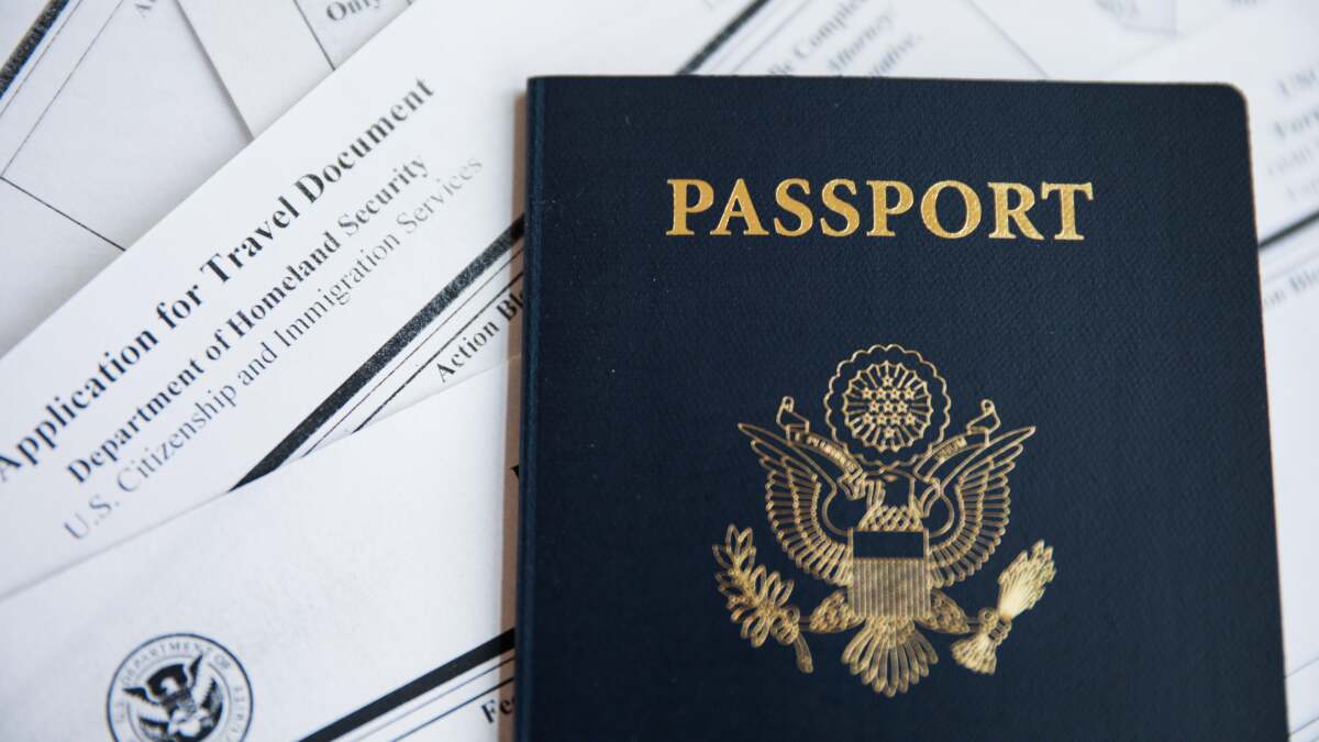 travel passport application