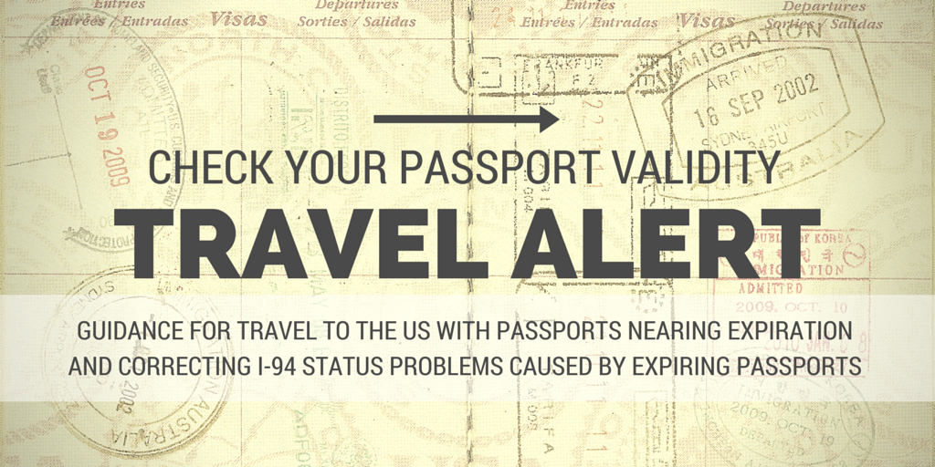 travel rules passport expiration