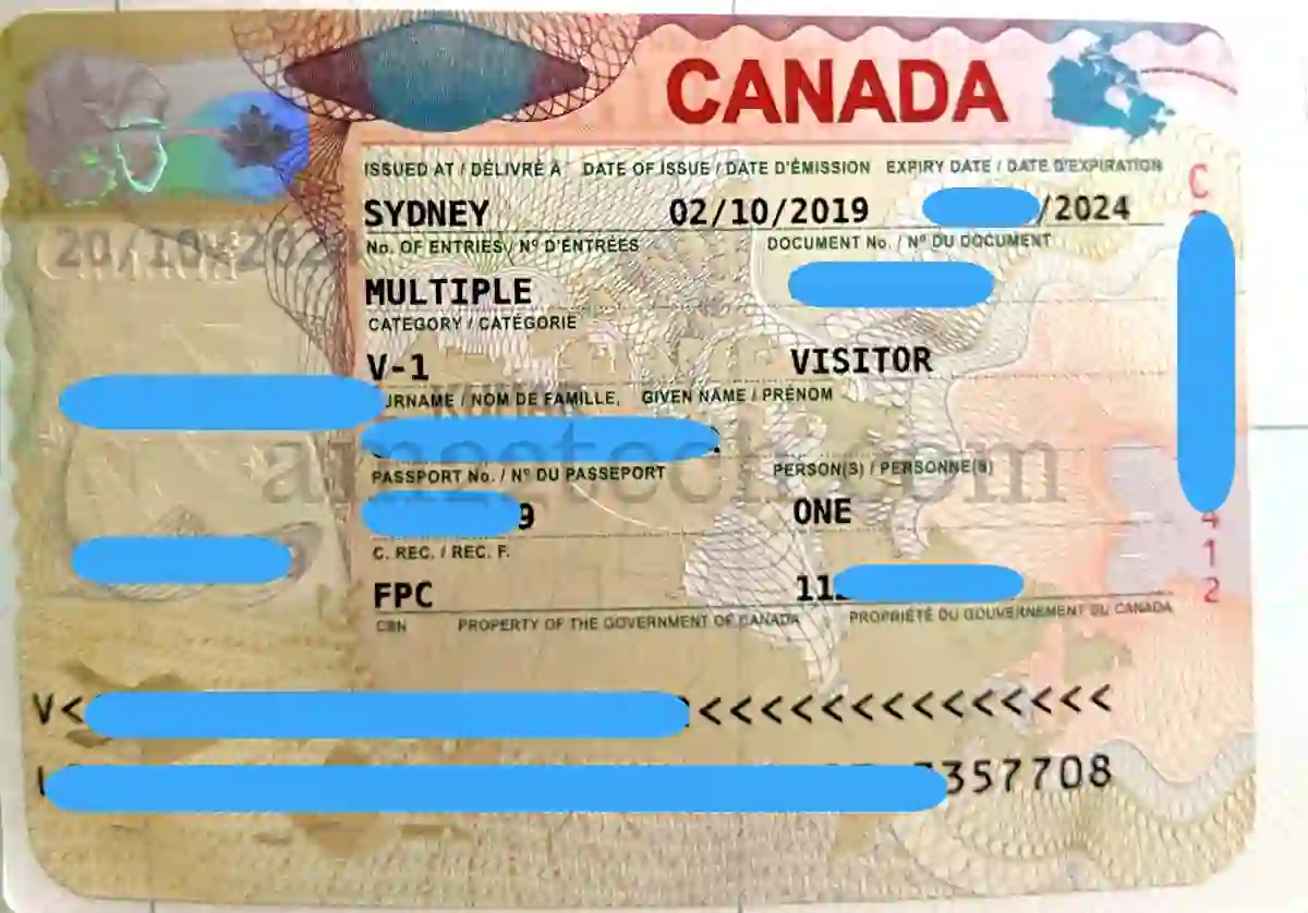 travelling to canada without passport