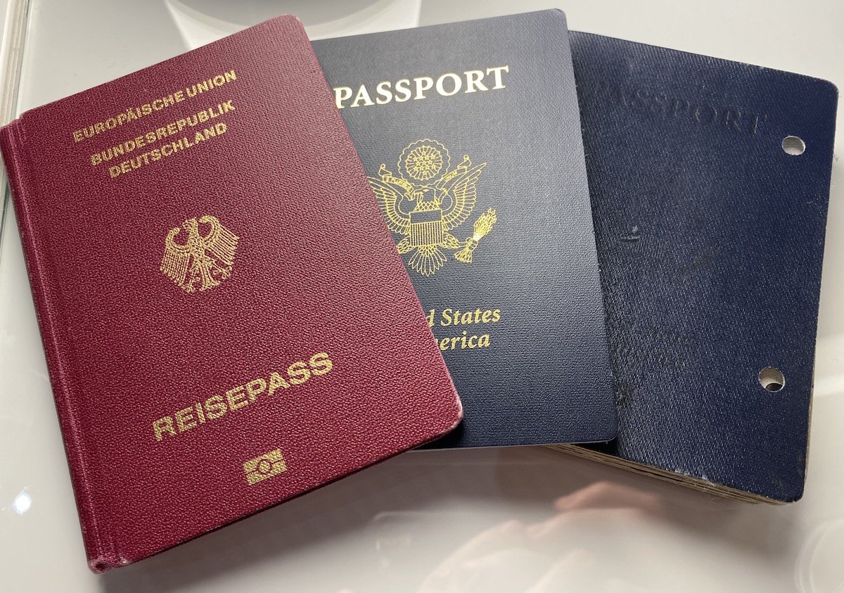 travelling with two passports