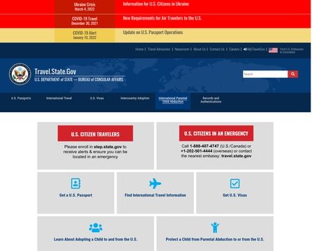 travelstate.gov passport fees