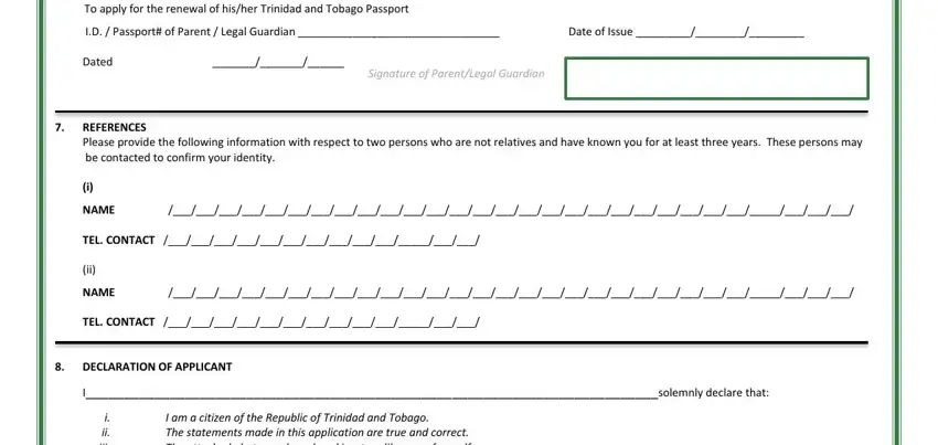 trinidad and tobago passport renewal online