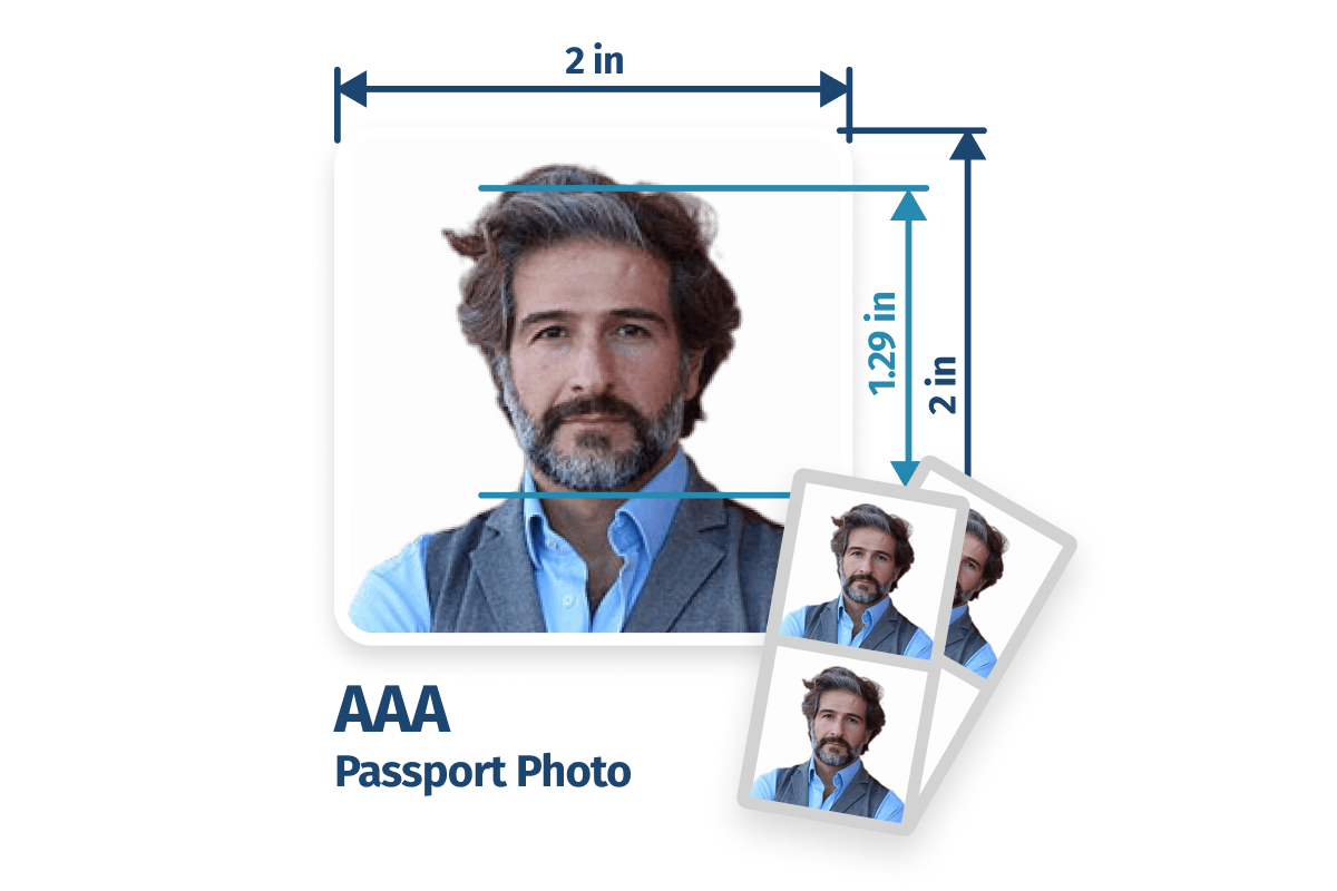 triple a passport photo