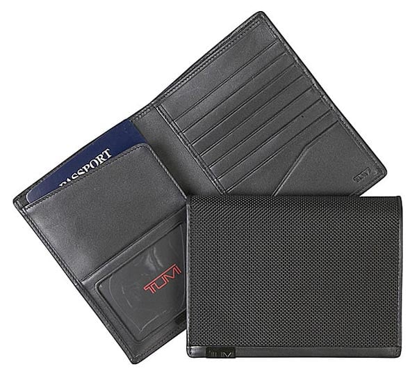 tumi passport holder