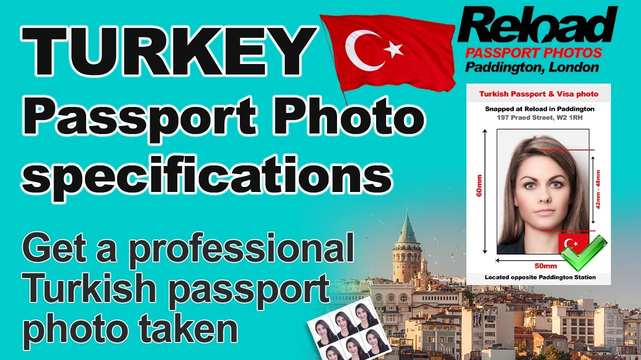 turkey passport photo size