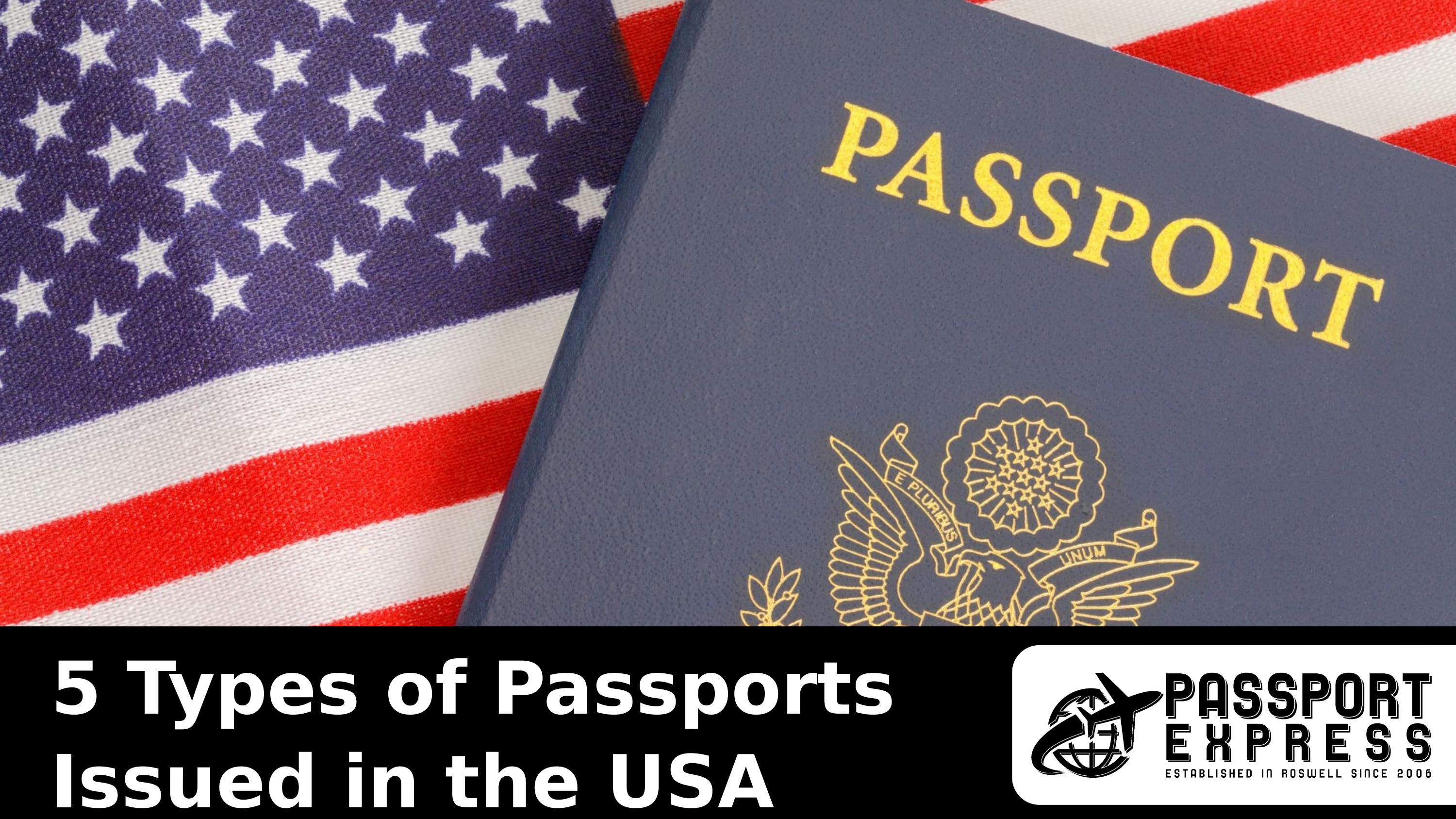 types of united states passports