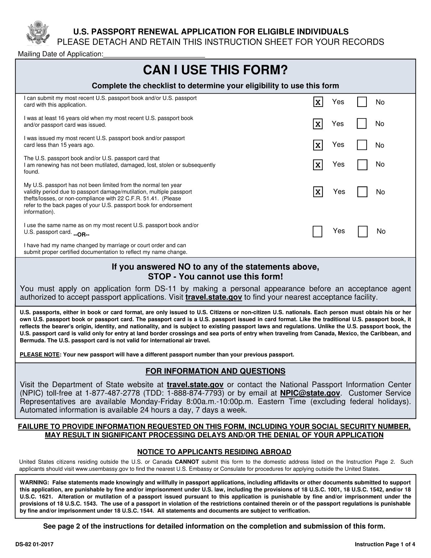 u.s. passport customer service number