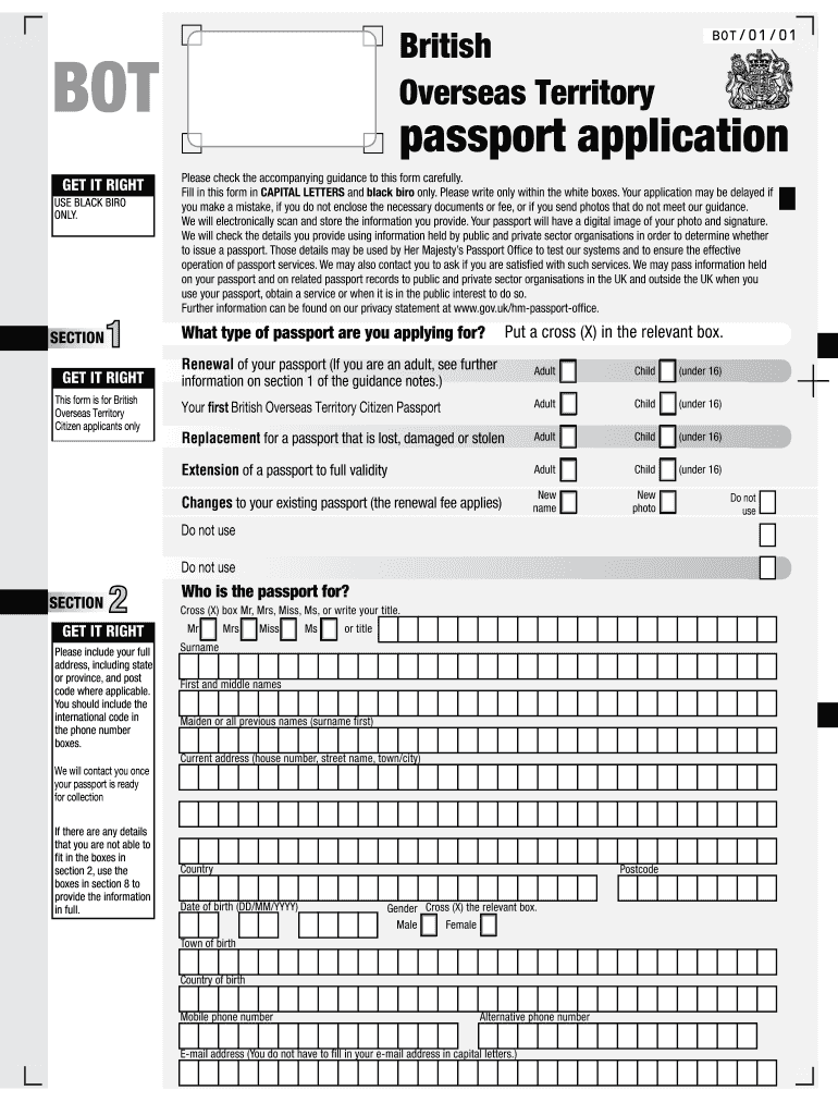 uk british passport application