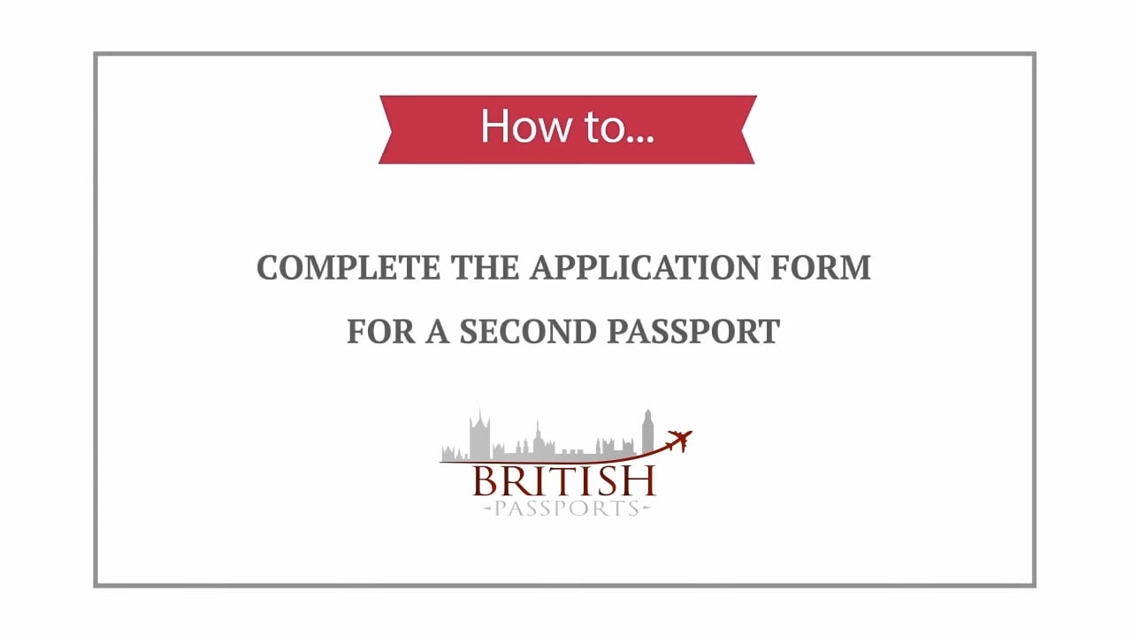 uk passport application