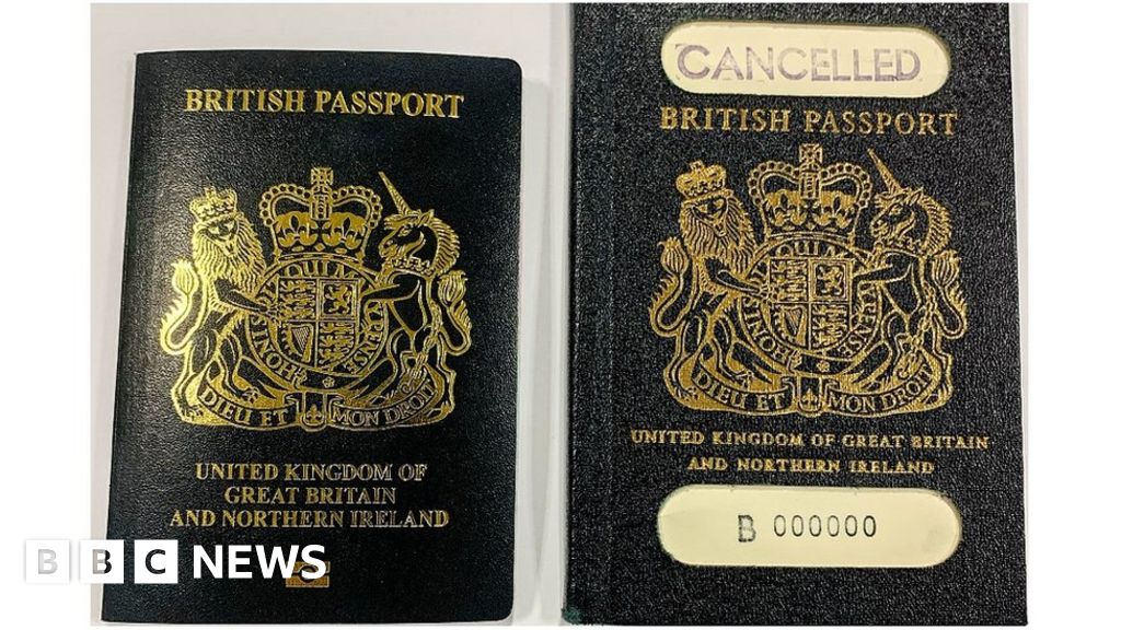 uk passport color