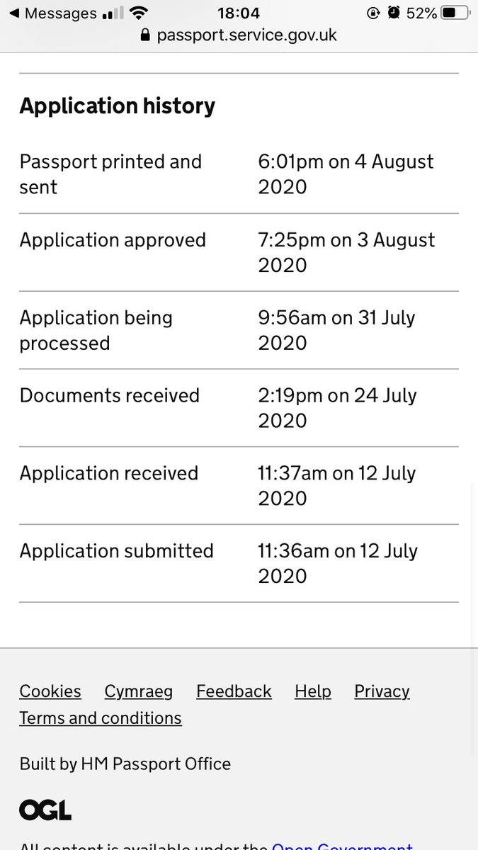 uk passport online tracking