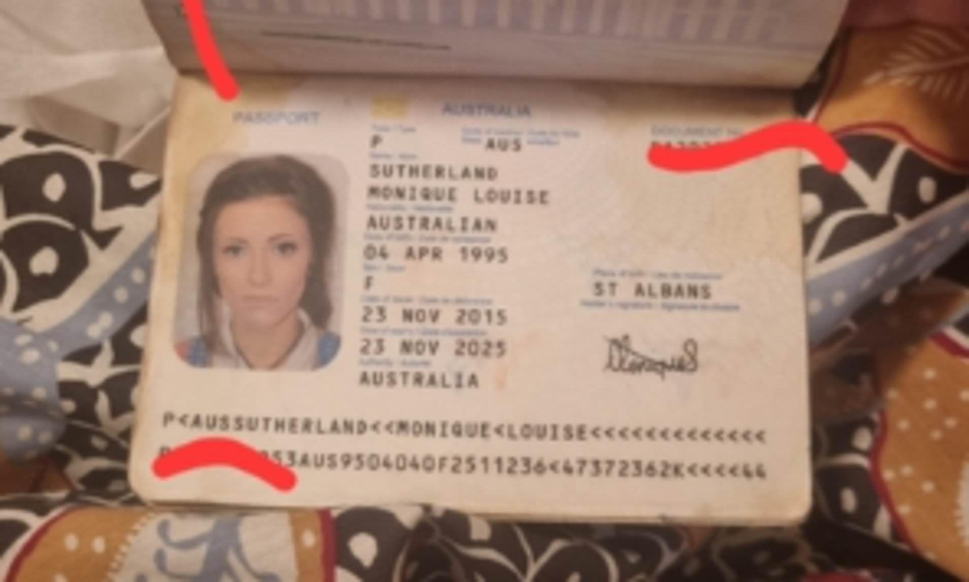 unacceptable damaged passport