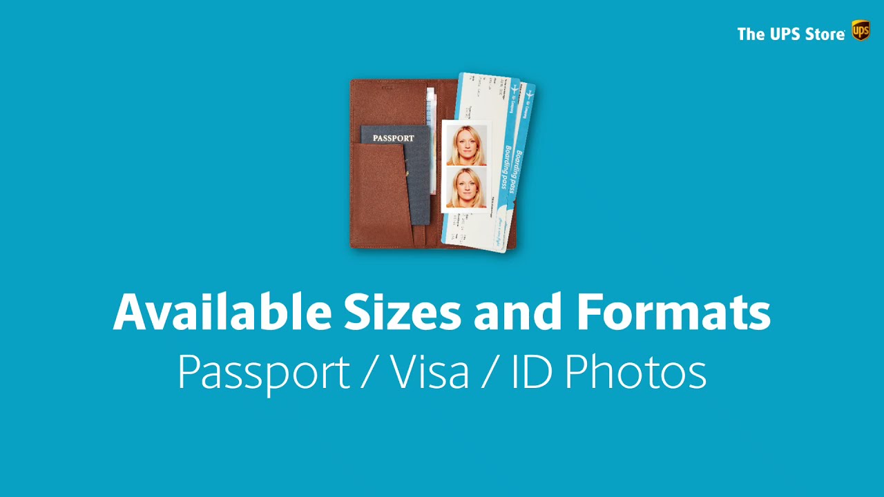 ups passport photos price