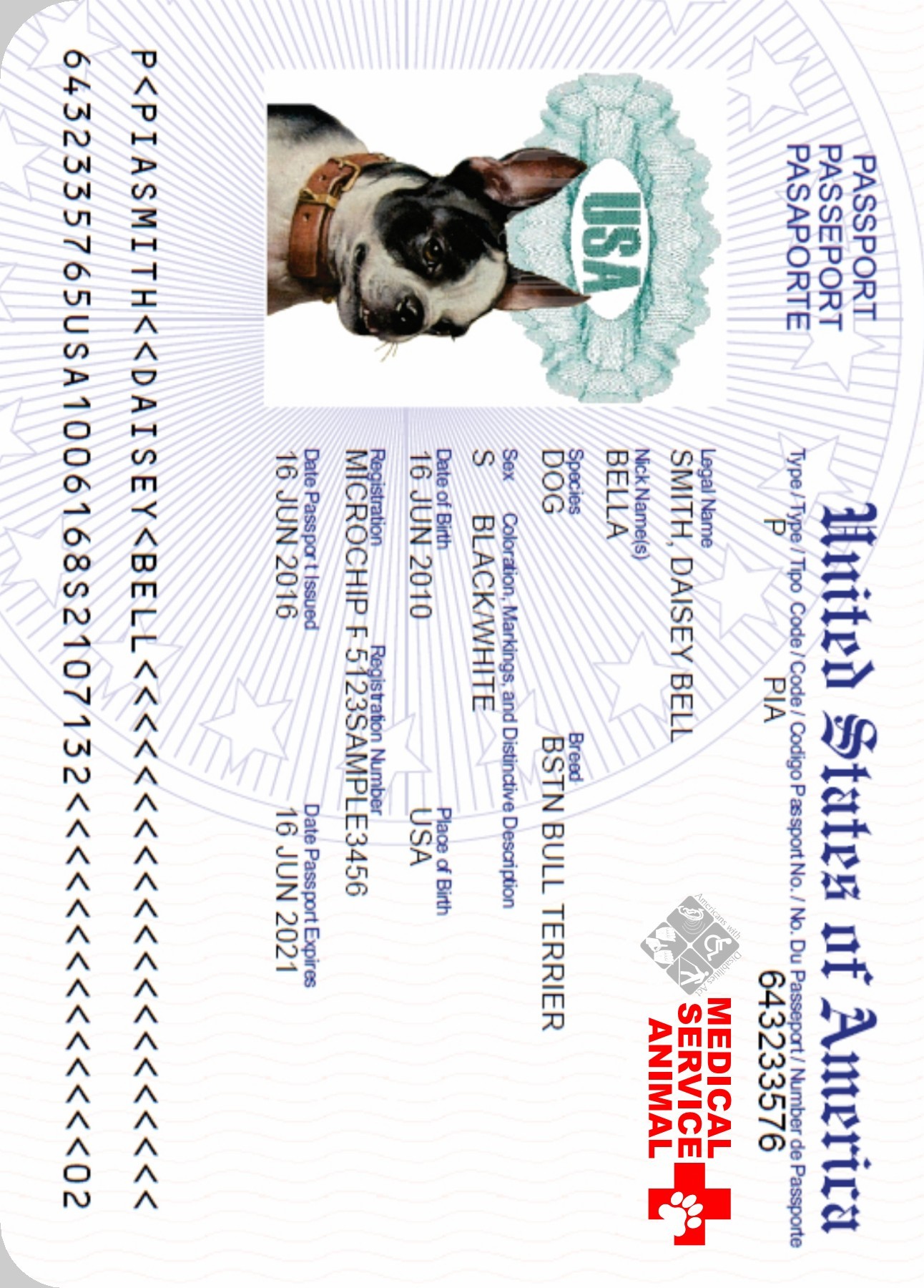 us dog passport