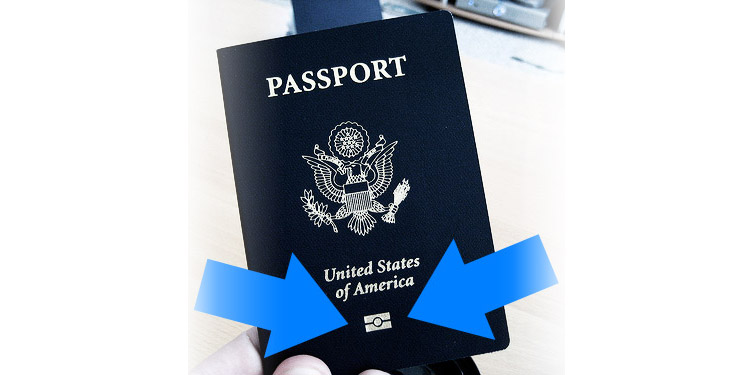 us passport chip location