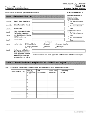 us passport fee waiver form