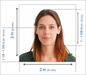 us passport size dimensions