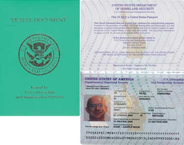 us refugee passport