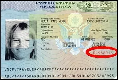 us visa number in passport